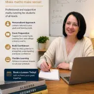 Online Maths Tutor for Junior Cycle & Leaving Certificate